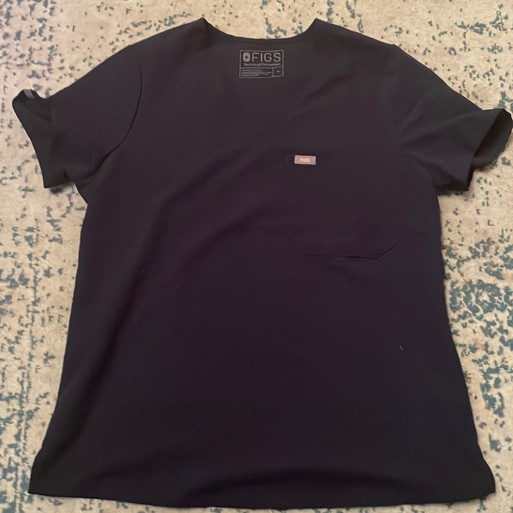 Figs navy Catarina top